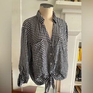 Jones New York - Size XL - Checkered - Tie - Lightweight